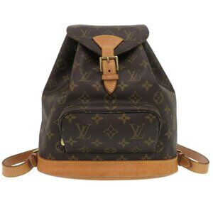 LOUIS VUITTON Brown Monogram Backpack